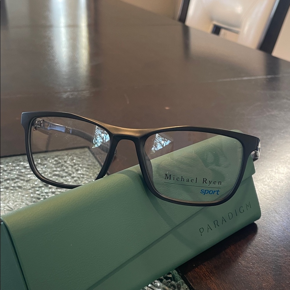 Sport Black Glasses